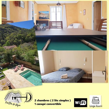 Spacieux T3 Avec Piscine 디뉴레뱅 외부 사진